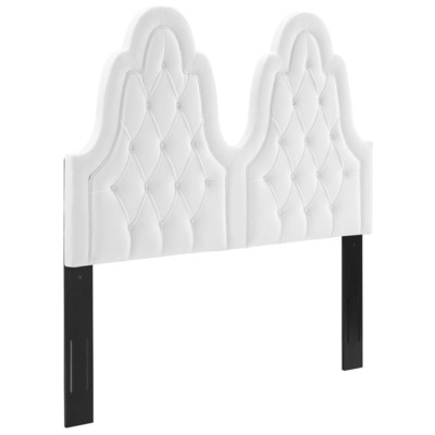 Headboards and Footboards Modway Furniture Augustine White MOD-6413-WHI 889654976615 Headboards White snow Twin White 