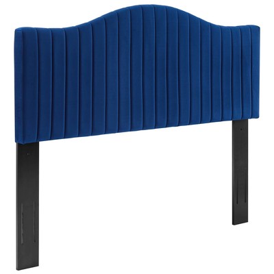Headboards and Footboards Modway Furniture Brielle Navy MOD-6558-NAV 889654965503 Headboards Blue navy teal turquiose indig Twin Blue Navy Teal 