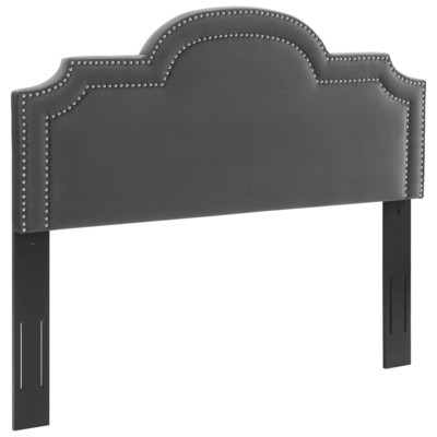 Headboards and Footboards Modway Furniture Belinda Charcoal MOD-6569-CHA 889654963141 Headboards Full Queen 