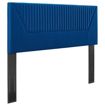 Headboards and Footboards Modway Furniture Patience Navy MOD-6668-NAV 889654959120 Headboards Blue navy teal turquiose indig Full Queen Blue Navy Teal 