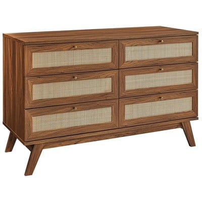 Modway Furniture Bedroom Chests and Dressers, Over 50 in.,Under 30 in., Over 60 in., 20 - 30 in.,Over 30 in., 889654240709, MOD-7053-WAL,30 - 50 in.,40 - 60 in.,Under 20 in.