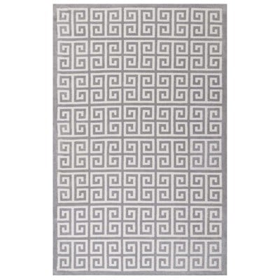 Rugs Modway Furniture Freydis White and Light Gray R-1013B-58 889654103417 Rugs Gray GreyWhite snow Jute and Sisal jute sisalMicro Area Rugs Area rugKids childre 