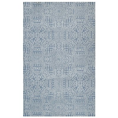Rugs Modway Furniture Javiera Ivory and Light Blue R-1018A-810 889654103622 Rugs Blue navy teal turquiose indig Jute and Sisal jute sisalMicro Area Rugs Area rugKids childre 