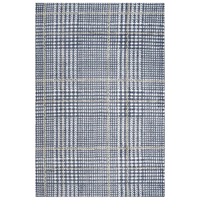 Rugs Modway Furniture Kaja Ivory Cadet Blue and Citron R-1024C-58 889654103936 Rugs Blue navy teal turquiose indig Jute and Sisal jute sisalMicro Area Rugs Area rugKids childre 