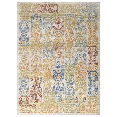 Rugs Modway Furniture Solimar Multicolored R-1119A-46 889654115311 Rugs Polyester synthetics Olefin po Area Rugs Area rugKids childre 