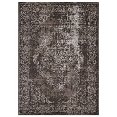 Rugs Modway Furniture Gamela Antique Light and Dark Brown R-1132A-58 889654115694 Rugs Brown sable synthetics Olefin polyester po Area Rugs Area rugKids childre 