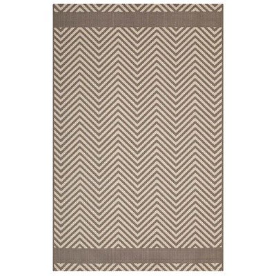 Rugs Modway Furniture Optica Light and Dark Beige R-1141A-58 889654116073 Rugs Beige Cream beige ivory sand n synthetics Olefin polyester po Area Rugs Area rugKids childre 