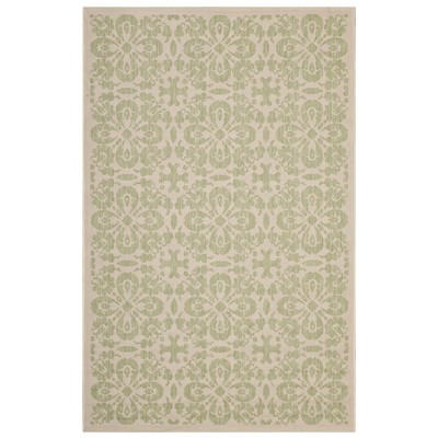 Rugs Modway Furniture Ariana Light Green and Beige R-1142B-58 889654116158 Rugs Beige Blue navy teal turquiose synthetics Olefin polyester po Area Rugs Area rugKids childre 