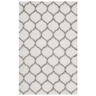 Rugs Modway Furniture Solvea Ivory and Gray R-1143C-810 889654116288 Rugs Cream beige ivory sand nudeGra Jute and Sisal jute sisalsynth Area Rugs Area rugKids childre 