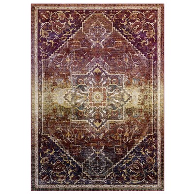 Rugs Modway Furniture Success Multicolored R-1157A-810 889654142539 Rugs synthetics Olefin polyester po Area Rugs Area rugKids childre 
