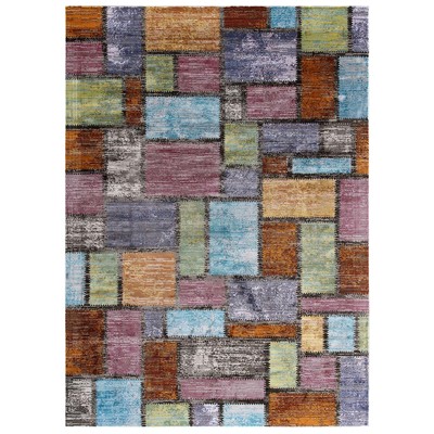 Rugs Modway Furniture Success Multicolored R-1162A-810 889654142683 Rugs synthetics Olefin polyester po Area Rugs Area rugKids childre 