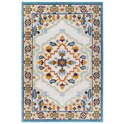 Rugs Modway Furniture Reflect Multicolored R-1183A-58 889654143505 Rugs Jute and Sisal jute sisalsynth Area Rugs Area rugKids childre 