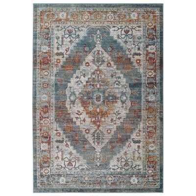Rugs Modway Furniture Tribute Multicolored R-1189A-810 889654143635 Rugs Polyester synthetics Olefin po Area Rugs Area rugKids childre 