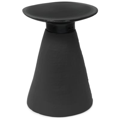 Accent Tables Oggetti Conc Ceramic Ceramic Black/Grey INDOOR ONLY 43-CO7601/GRY Accent Tables accent 