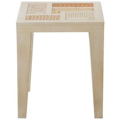 Accent Tables Oggetti Ito Kish Mahogany/Rattan INDOOR ONLY 94-IKBAS101 Wooden Tables wood mahogany te 