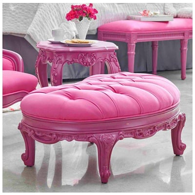 PolArt Ottomans and Benches, Specialty, Multiple options, Classic Baroque, High quality polyresin frame, 560TS