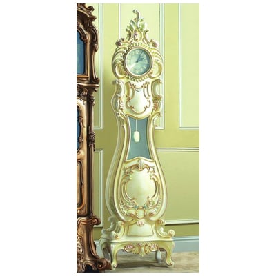 PolRey Clocks, CreambeigeivorysandnudeGoldSilver, Gold,Modern,Silver, 406AJ