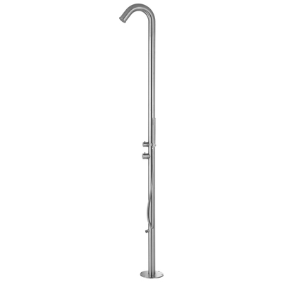 Pulse Shower Systems, Brushed Stainless Steel, Brushed Stainless Steel, Outdoor, Stainless Steel, 852026008047, 1055-SSB