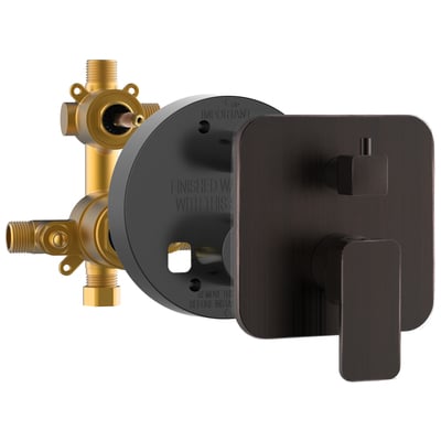 Pulse Valves and Plumbing, Oil-Rubbed Bronze, Stainless Steel, Brass, Plastic, 810028372511, 3007-RIVD-ORB