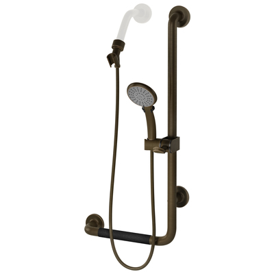 Hand Showers Pulse Aging In Place Stainless Steel ABS Oil-Rubbed Bronze Stainless St Oil-Rubbed Bronze 4001R-ORB 897391001989 Bathroom Bronze Stainless Steel 
