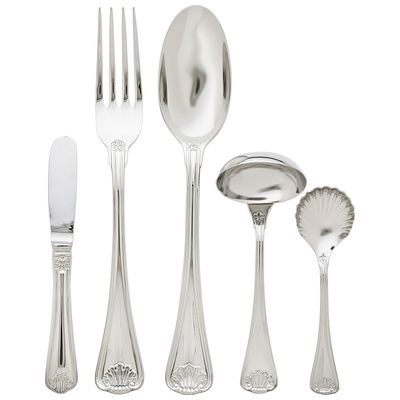 Flatware Ricci Argentieri Cellini Stainless Steel silver 1003 00644907010030 Complete Vanity Sets 