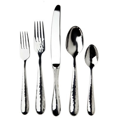 Flatware Ricci Argentieri Florence Stainless Steel Silver 5700 00644907057004 Complete Vanity Sets 