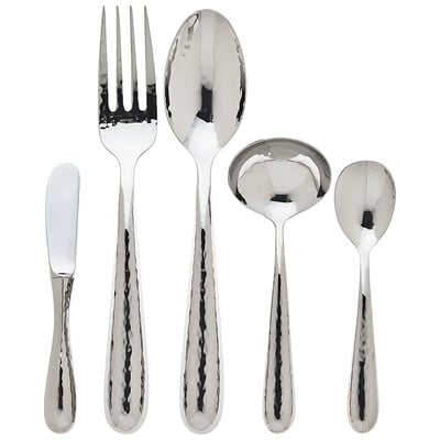 Flatware Ricci Argentieri Florence Stainless Steel Silver 5701 00644907057011 Complete Vanity Sets 