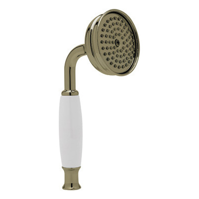 Hand Showers Rohl SPA COLLECTION TUSCAN BRASS ROHL SHWR PKG FCT & TRIM 1100/8ETCB 824438268470 HANDSHOWER Bathroom Brass Tuscan Brass Tuscan Brass 
