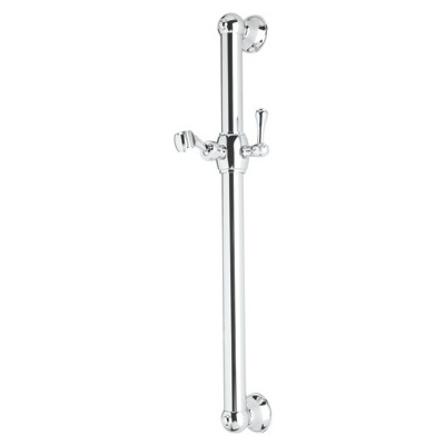 Rohl Shower Bars, Traditional, POLISHED CHROME, Traditional, ROHL GRAB BAR & GRAB BAR SET, GRAB BAR, 824438272729, 1271APC