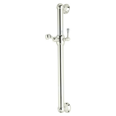 Shower Bars Rohl SPA COLLECTION POLISHED NICKEL POLISHED NICKEL ROHL GRAB BAR & GRAB BAR SET 1271PN 824438272736 GRAB BAR Traditional 