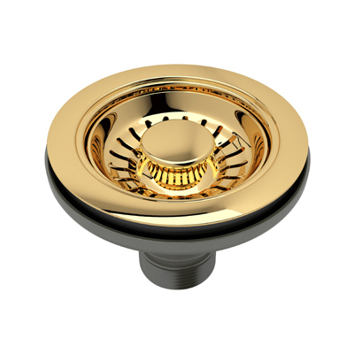 Rohl Sink Drains and Strainers, Brass, ITALIAN BRASS, ITALIAN BRASS, Multiple, ROHL KITC ACCY, KITCHEN ACCESSORIES, 824438296602, 738IB
