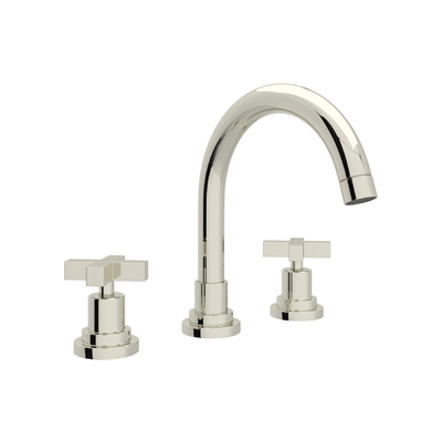 Rohl Bathroom Faucets, Widespread, Modern,Widespread, Bathroom,Widespread, Modern, ROHL LAV FCT & TRIM, Lavatory Faucet, 824438272545, A2228XMPN-2