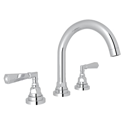 Rohl Bathroom Faucets, Widespread, Transitional,Widespread, Bathroom,Widespread, Transitional, Widespread, ROHL LAV FCT & TRIM, Lavatory Faucet, 824438327085, A2328LMAPC-2