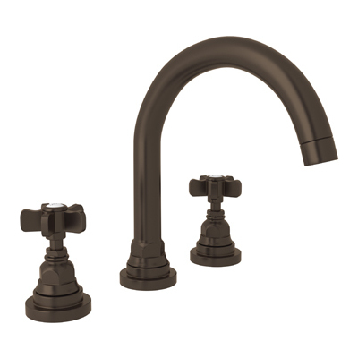 Bathroom Faucets Rohl SAN GIOVANNI TUSCAN BRASS ROHL LAV FCT & TRIM A2328XTCB-2 824438327078 Lavatory Faucet Widespread Transitional Widespread Bathroom Widespread 