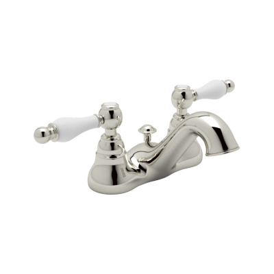 Rohl Bathroom Faucets, Centerset, Traditional, Bathroom, Traditional, ROHL LAV FCT & TRIM, Lavatory Faucet, 824438266995, AC95OP-PN-2
