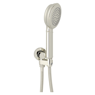 Hand Showers Rohl SPA COLLECTION POLISHED NICKEL ROHL BATH ACCY C50000PN 826712005719 WALL OUTLETS Bathroom Nickel Polished Nickel 