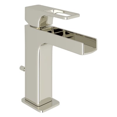 Rohl Bathroom Faucets, Single Hole, Modern,Waterfall, Bathroom,Single Hole, Single, Modern, ROHL LAV FCT & TRIM, Lavatory Faucet, 824438316010, CUC49L-PN-2