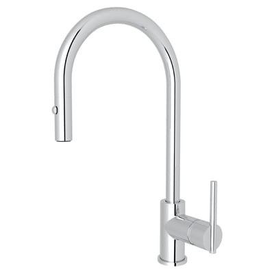 Kitchen Faucets Rohl MODERN KITCHEN POLISHED CHROME ROHL KITC FCT & TRIM CY57L-APC-2 824438315891 Pull-Down Kitchen Pull Down Pull Out Chrome 