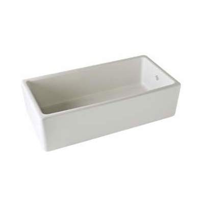 Single Bowl Sinks Rohl SHAWS FIRECLAY PARCHMENT ROHL FRCLY KITC SINKS RC3618PCT 824438299177 KITCHEN SINKS Farmhouse Apron Single PARCHMENT 