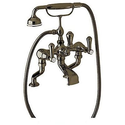 Hand Showers Rohl PERRIN & ROWE BATH ENGLISH BRONZE ROHL TUB FILLER U.3000LS/1-EB 824438244481 N/A Bathroom Bronze 