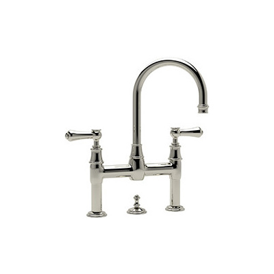 Rohl Bathroom Faucets, Traditional, Bathroom,Deck Mount, Traditional, ROHL LAV FCT & TRIM, Lavatory Faucet, 824438243958, U.3708LS-PN-2
