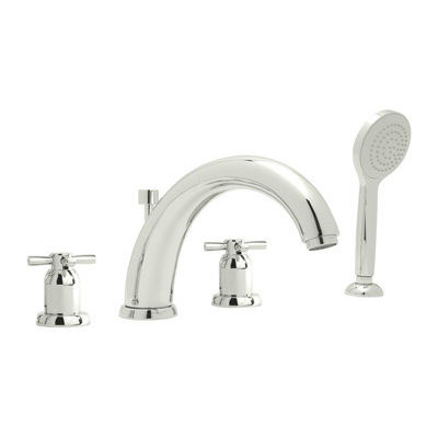 Rohl Hand Showers, Bathroom, Nickel, Polished Nickel, Transitional, ROHL TUB FILLER, TUB FILLER, 685333384937, U.3849X-PN