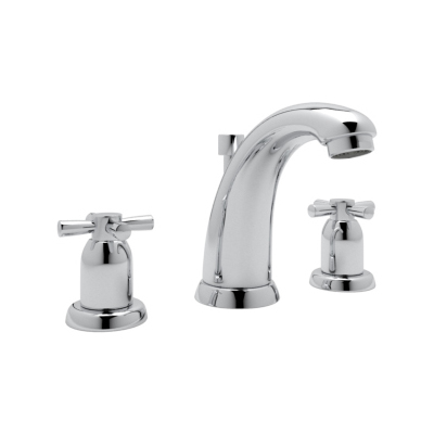 Bathroom Faucets Rohl PERRIN & ROWE BATH POLISHED CHROME ROHL LAV FCT & TRIM U.3861X-APC-2 685333704230 Lavatory Faucet Widespread Transitional Widespread Bathroom Widespread 