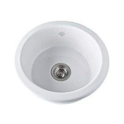 Single Bowl Sinks Rohl SHAWS FIRECLAY WHITE ROHL FRCLY KITC SINKS UM1807WH 824438296558 KITCHEN SINKS Whitesnow Single White Arctic White 