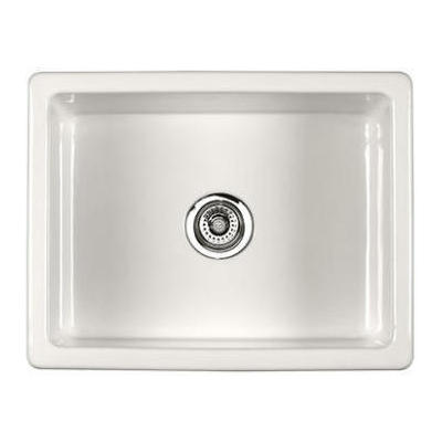 Single Bowl Sinks Rohl SHAWS FIRECLAY PARCHMENT ROHL FRCLY KITC SINKS UM2318PCT 824438315211 KITCHEN SINKS Undermount Single PARCHMENT 