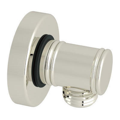 Hand Showers Rohl SPA COLLECTION POLISHED NICKEL ROHL SHWR PKG FCT & TRIM V00222PN 826712005788 WALL OUTLETS Bathroom Nickel Polished Nickel 