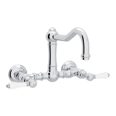 Kitchen Faucets Rohl ITALIAN KITCHEN POLISHED CHROME Polished Chrome ROHL KITC FCT & TRIM A1456LPAPC-2 824438228061 Kitchen Faucet Kitchen Chrome Complete Vanity Sets 