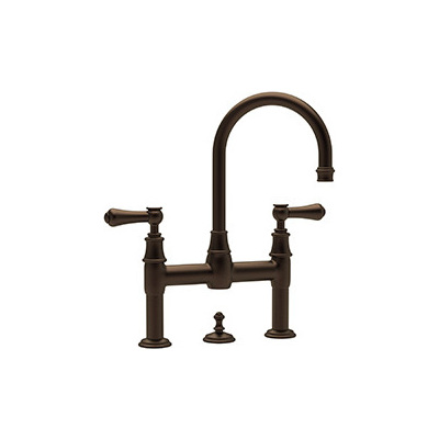 Rohl Bathroom Faucets, Traditional, Bathroom,Deck Mount, Complete Vanity Sets, English Bronze, Traditional, ROHL LAV FCT & TRIM, Lavatory Faucet, 685333702281, U.3708LSP-EB-2