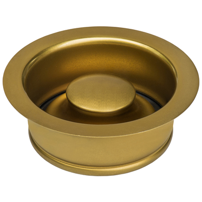 Sink Drains and Strainers Ruvati Accessories Stainless Steel Brass Tone Matte Gold RVA1041GG 610370723067 Accessories Brass Stainless Steel Stainless Steel 