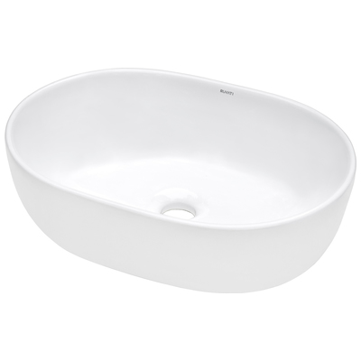 Bathroom Vanity Sinks Ruvati Vista Porcelain White Vessel (Countertop) RVB0424 610370723173 Bathroom Sink Ceramic Sinks CeramicPorcelain Vessel Sinks Vessel 